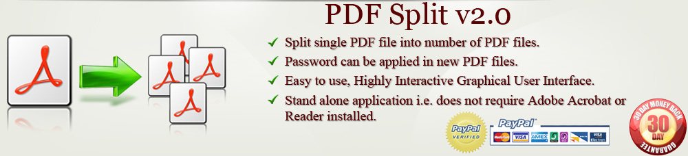 PDF split