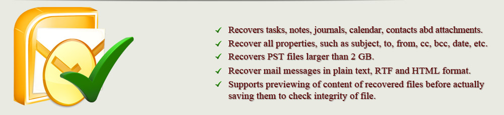 PST file Recovery