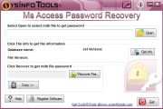 Open SysInfoTools MS Access Password recovery software.