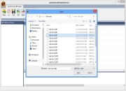 Select any corrupt .dbf file from the list.