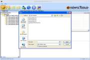 Click on dbx file to add it in tree.