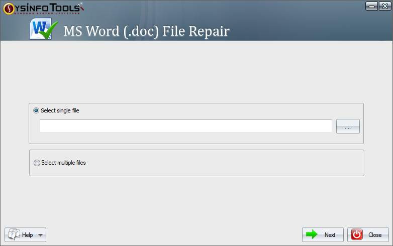 SysInfoTools MS Word DOC Recovery