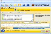 Select repair button to repair corrupt .odg file(s) in the list. After repairing select the file(s) 
                 to see the preview of the selected file in the right side.