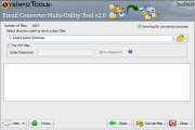 Selected destination folder path is shown in the editbox now click Convert files button to Convert files.