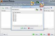 Select Add files button or Search files button to add DBX files.