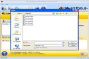 Click select files button to select corrupt .odf file(s) to repair.