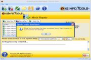 After completion of saving process click on the link to see the repaired file(s) in the destination folder.