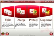 Select Protect option to protect a PDF file.