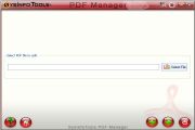  Click on Select file button to select the PDF file that you want to split.