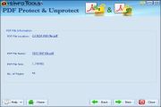 Selected file is listed in the main window along with its location and size, then click on the next button.