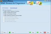 At this step user can set access permission of PDF file.