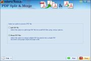 Select Merge PDF files option to merge number of PDF files.