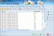 Selected files are listed in the main window, then click on the Next button.