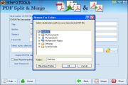 Click on Browse button to select the destination folder where you want to save the output PDF file.
