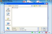 Select the PDF file which you want to split and then click on open button.