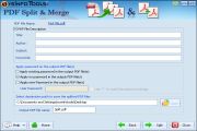 Click on Split button to split the selected PDF file.