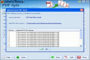 After successful split process, software will display the following message.