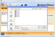 Click select files button to select corrupt .pptm file(s) to repair.