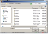 Select multiple PST files in the list by selecting Add PST files button or Search PST files button.