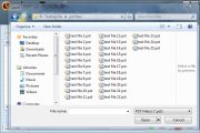 Select multiple PST files in the list by selecting Add PST files button or Search PST files button.