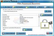 Click on Recover button to recover the password of selected file.