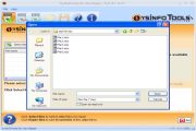 Click select files button to select corrupt .xlsx file(s) to repair.