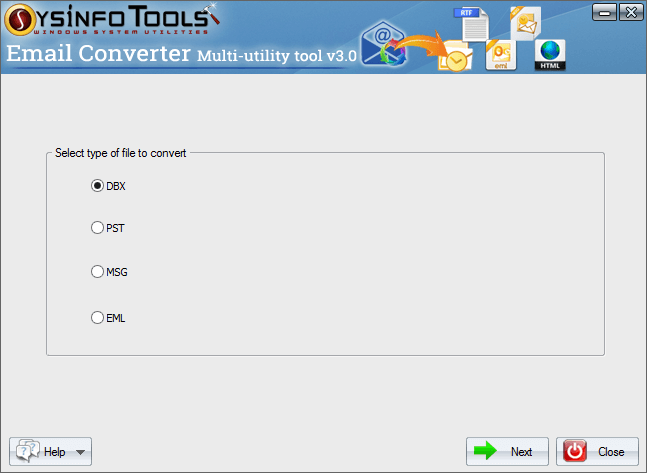SysInfoTools Email Converter Tool