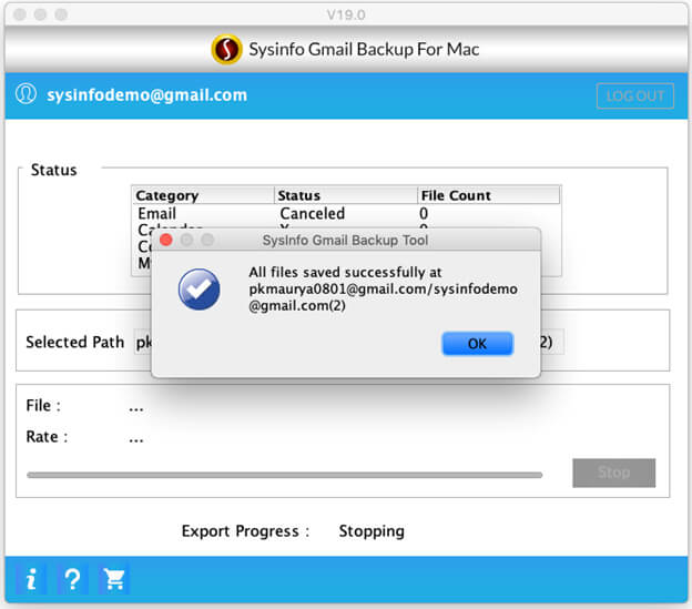 Mac Gmail Backup 19.0 full