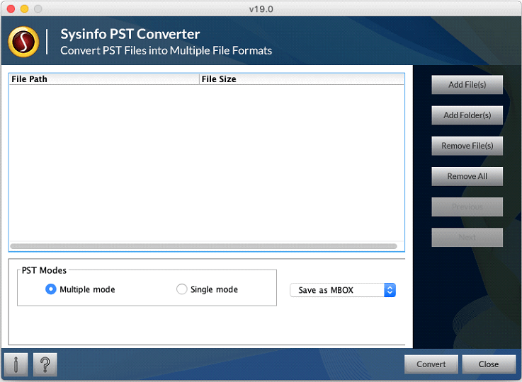 SysInfoTools Mac PST Converter Software