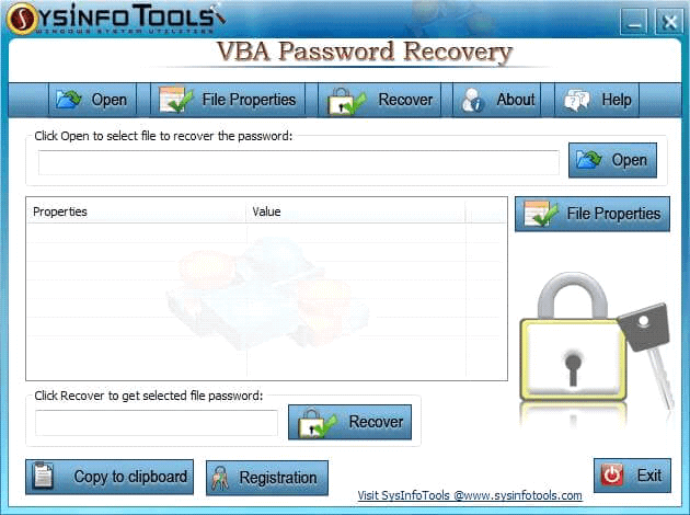 Windows 10 SysInfoTools VBA Password Recovery full