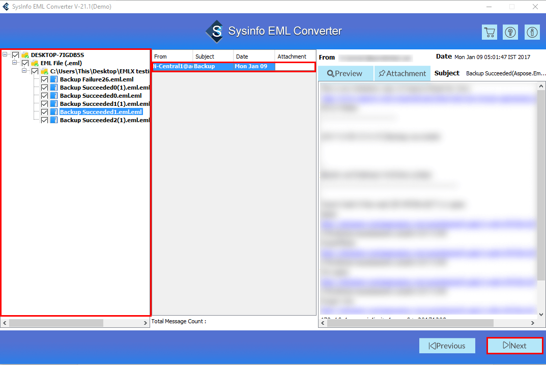 How to convert EML to Doc - Open EML File in MS Word