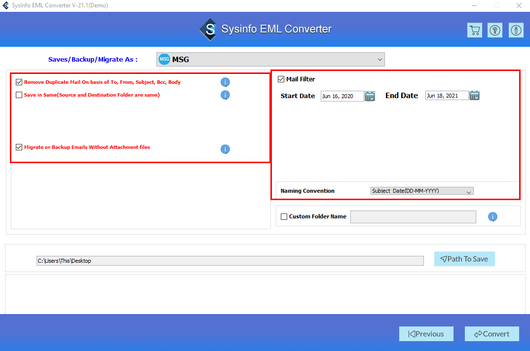 How to Convert EML to MSG Online - EML Converter