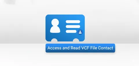Access and Read VCF File Contact