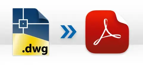 Change AutoCAD DWG to Adobe PDF