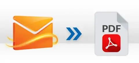 hotmail to pdf