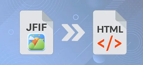 Use When Need to Convert JFIF file into HTML