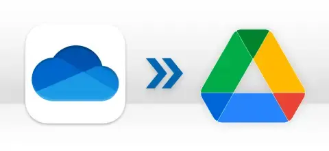 Migrate OneDrive to Google Drive