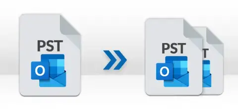 Split Large PST Files into Small Parts