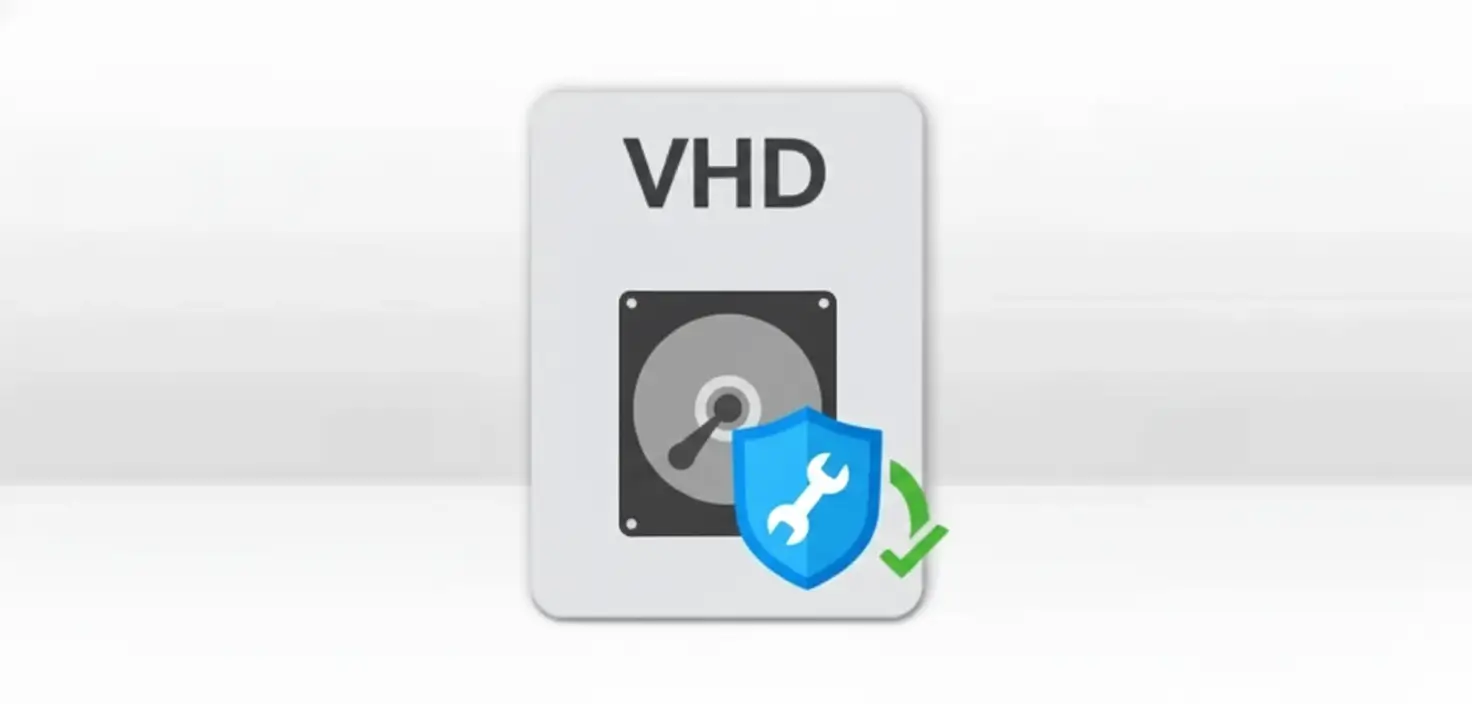 Repair Damaged VHD File