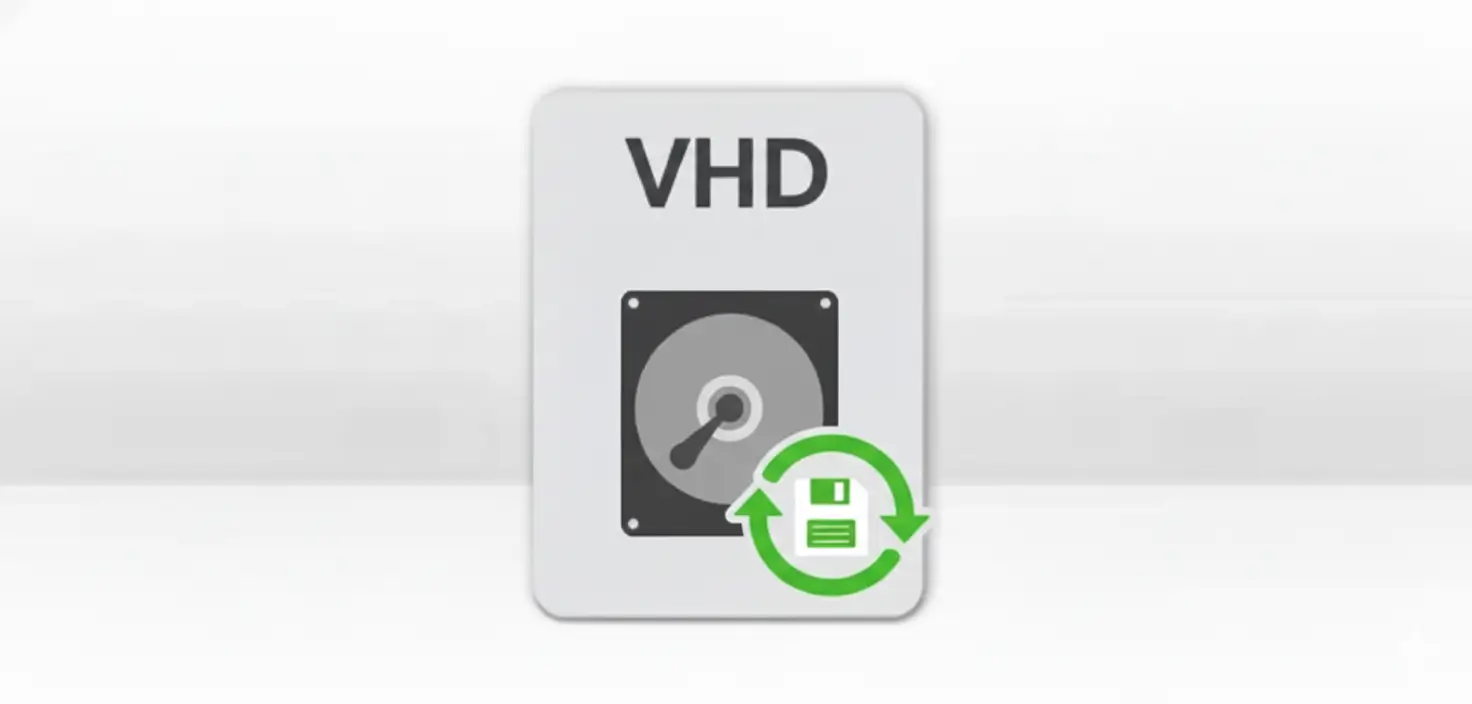 Save the VHD Disk Image