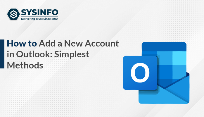 add a new account in Outlook