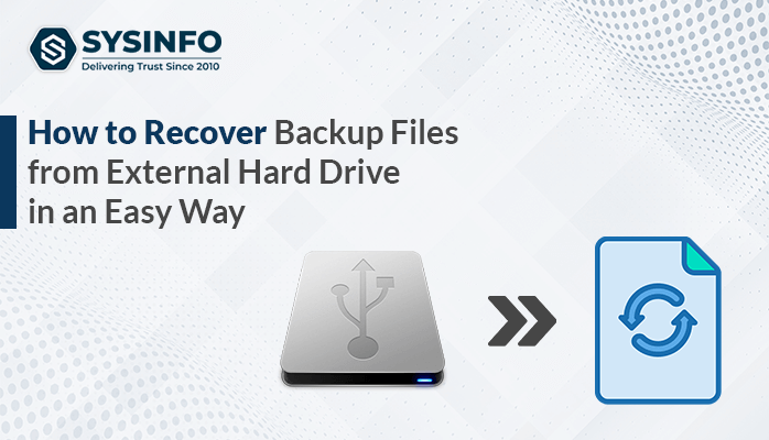 how to recover backup files from external hard drive