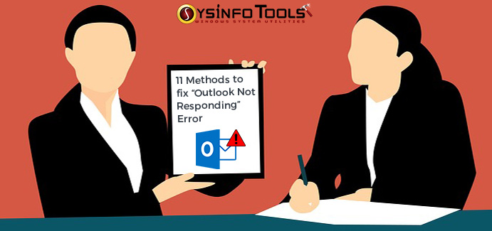 fix Outlook Not Responding error