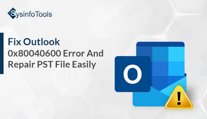 Outlook 0x80040600 Error