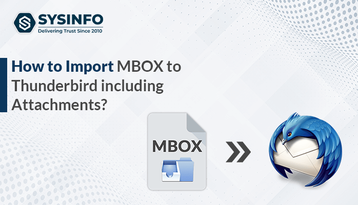 import MBOX to Thunderbird