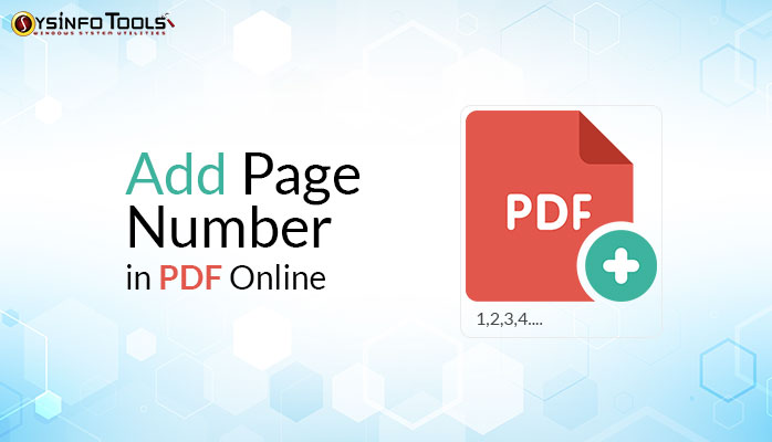 Add Page Number in PDF Online