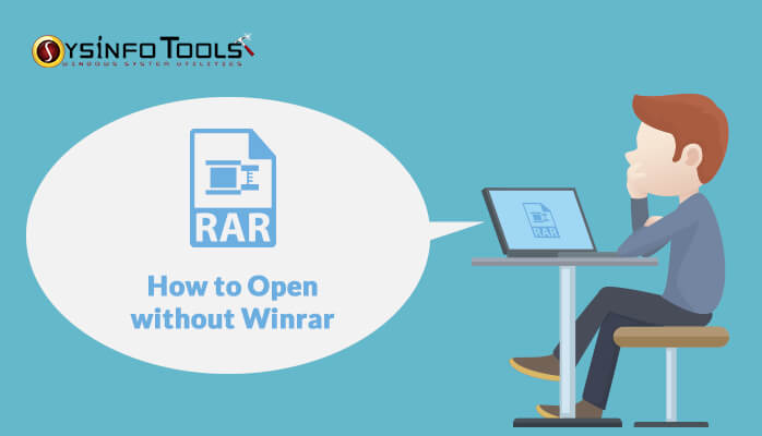 Open RAR file without WinRAR