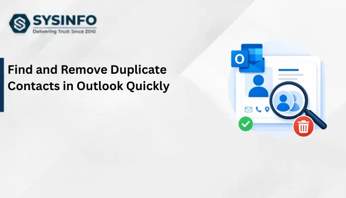 Remove Duplicate Contacts in Outlook
