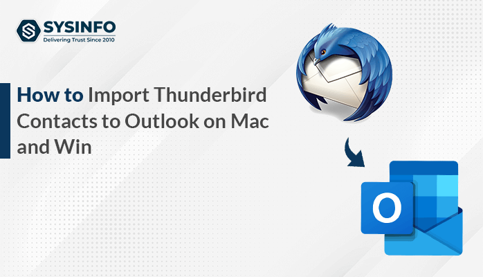 Import Thunderbird Contacts to Outlook