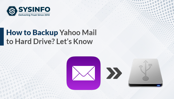 backup Yahoo Mail to Hard Drive